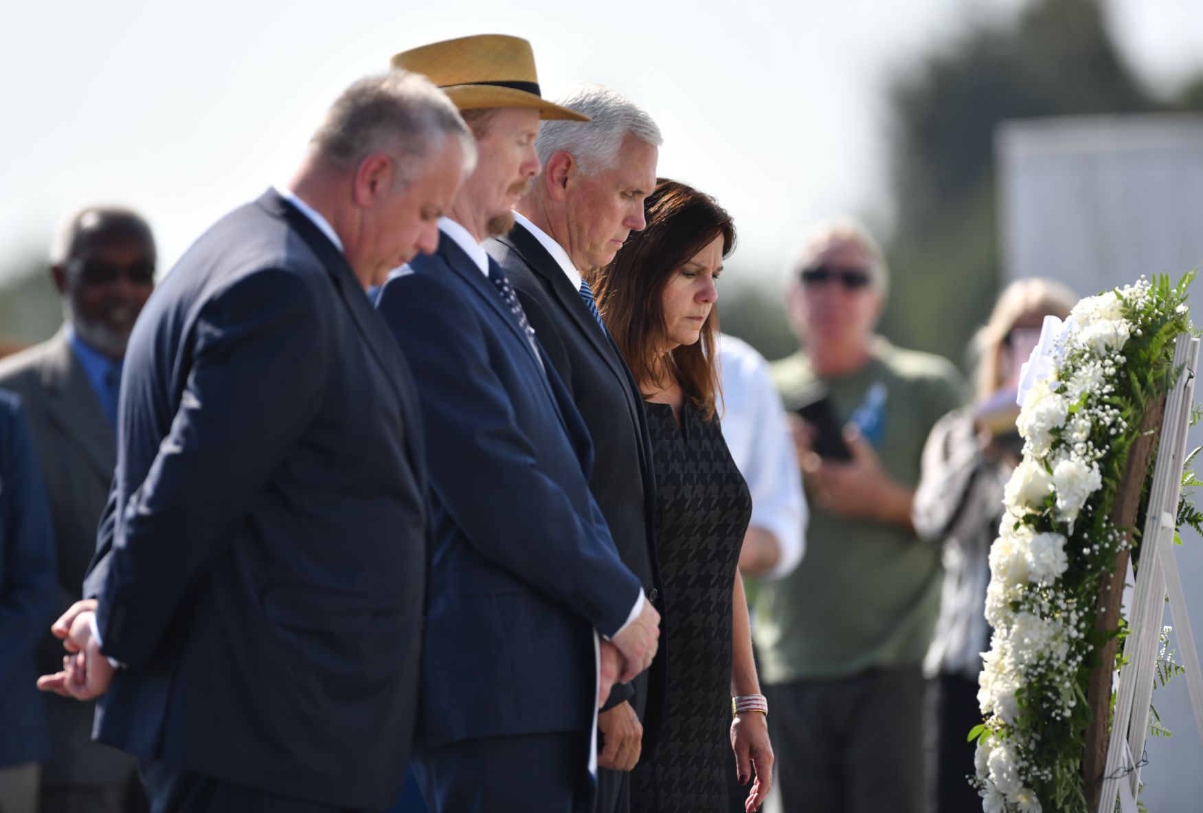 Mike & Karen Pence-David Bernhardt-Gordon Felt